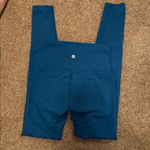 lululemon athletica Teal Leggings 28in